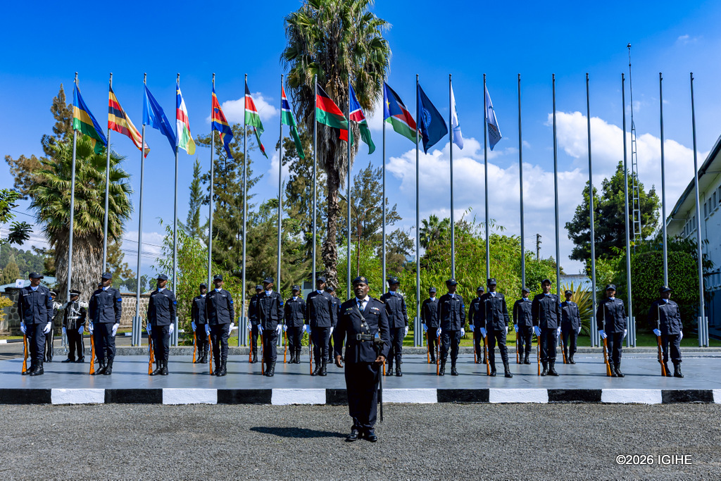 Ishuri Rikuru rya Polisi y'u Rwanda ryigisha abapolisi bakuru muri Polisi z'ibihugu