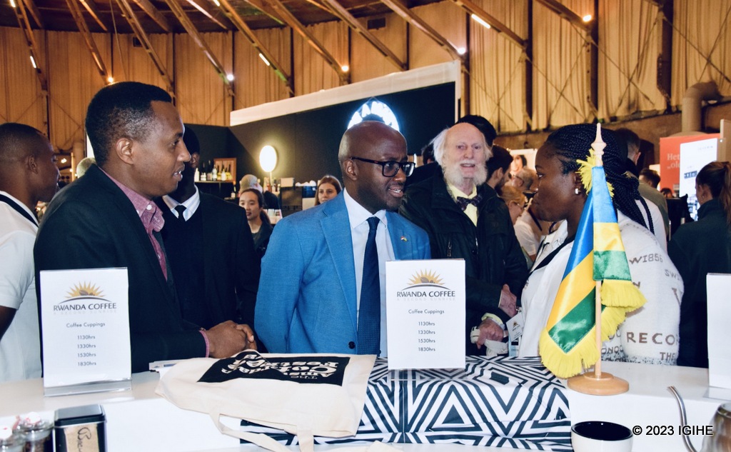 Ibigo umunani byo mu Rwanda ni byo byitabiriye “Amsterdam Coffee Festival” ndetse byiteze kungukiramo byinshi