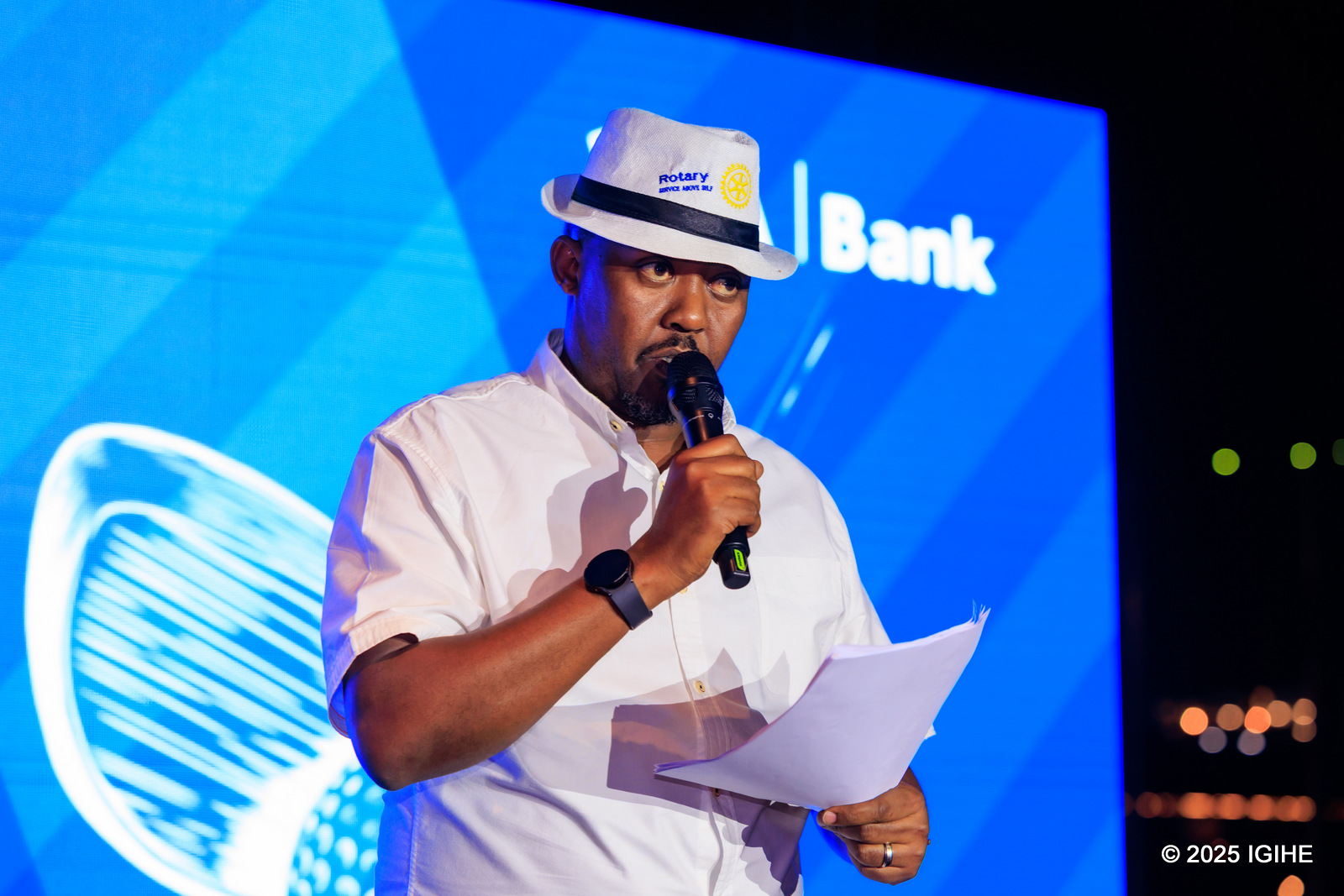 Andrew Kulayige ni we wayoboye umuhango wo gutanga ibihembo