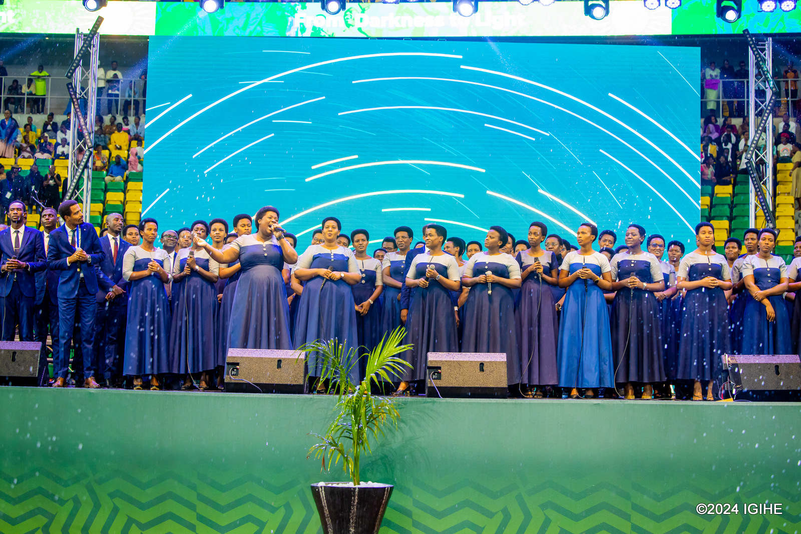 Korari Jehovah Jireh yanyuze imitima y'abitabiriye iki gitaramo