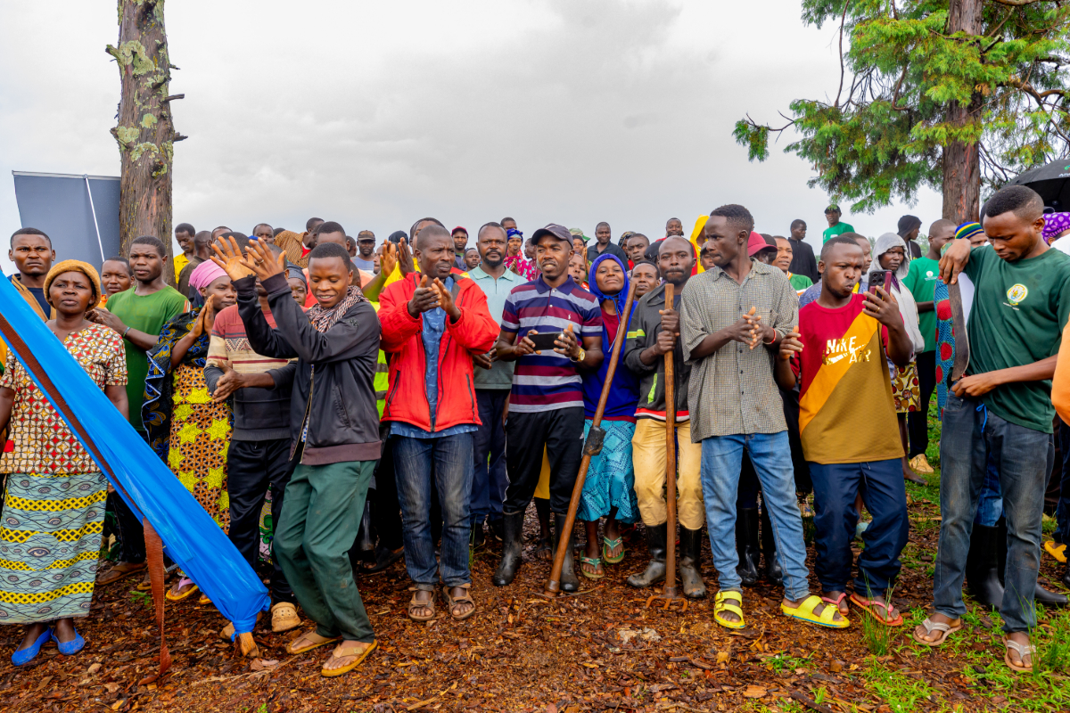Abaturage bo mu Murenge wa Rutunga bitabiriye Umuganda