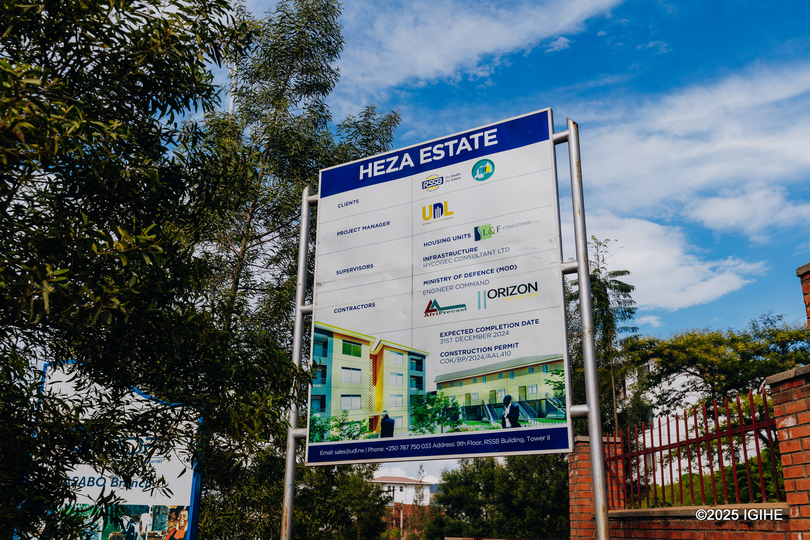 Umushinga wa Heza Estate ni umwe muri myinshi y'amacumbi iri kubakwa na RSSB
