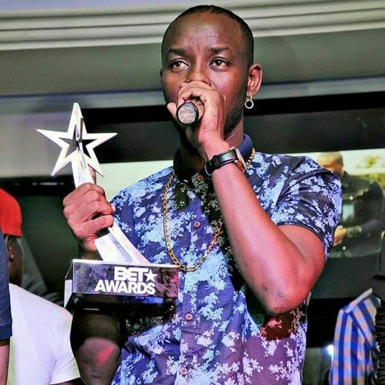 Eddy Kenzo wakoranye na Tom Close aherutse kwegukana BET Award