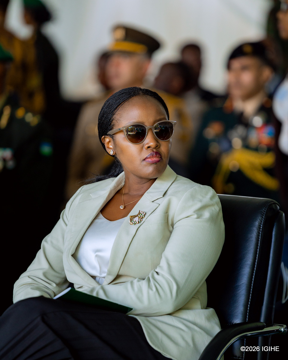 Minisitiri w'Ikoranabuhanga na Inovasiyo, Ingabire Paula, yitabiriye igikorwa cyo gusoza amahugurwa yahawe ba ofisiye 108 bo mu bihugu 20 bya Afurika