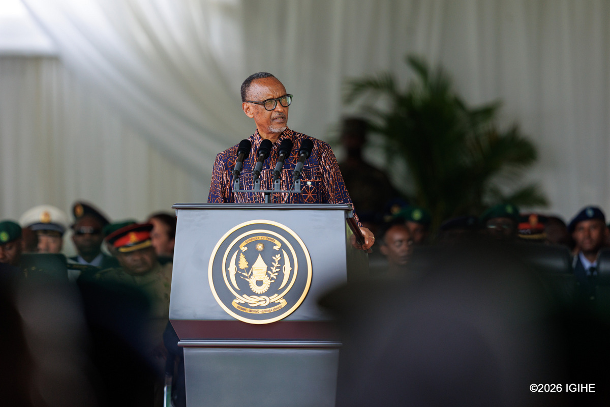 Perezida Kagame yavuze ko icyizere abaturage bagirira Ingabo z'u Rwanda kitavuye kwizana ahubwo zagikoreye