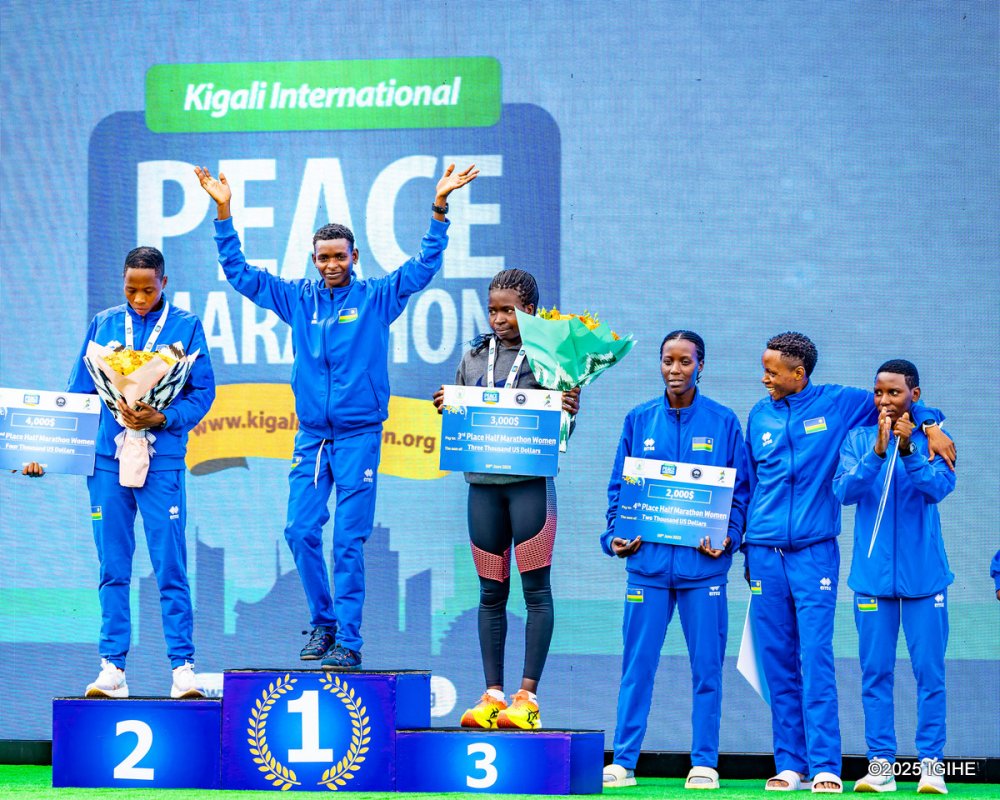 Niyonkuru Florence yegukanye Half Marathon ya KIPM 2025, aba Umunyarwandakazi wa mbere ubikoze kuva mu 2022 bigezweho na Musabyeyezu Adeline