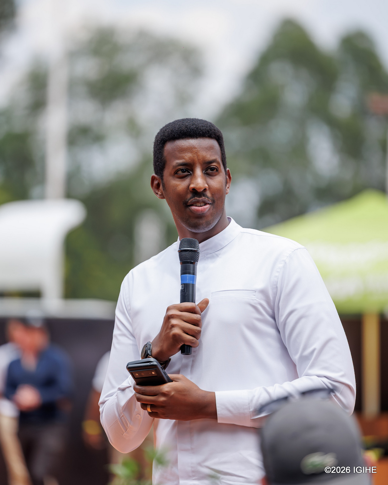 Umunyamabanga wa Leta muri Minisiteri ya Siporo, Rwego Ngarambe, yashimiye abakinnyi n'abafana ba Tennis bitabiriye irushanwa ry'uyu mwaka