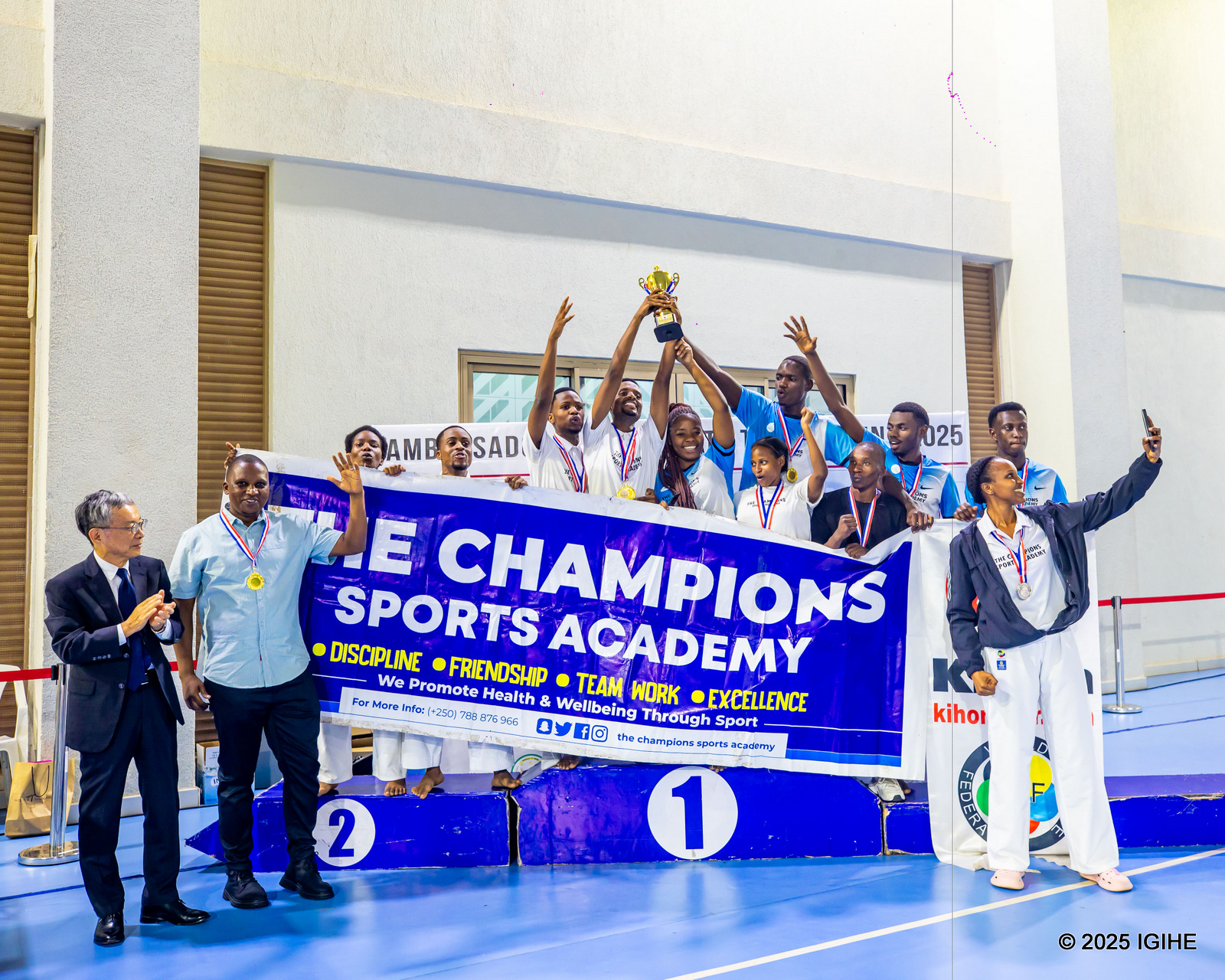 The Champions Sports Academy yahize andi makipe muri Ambassador’s Cup 2025