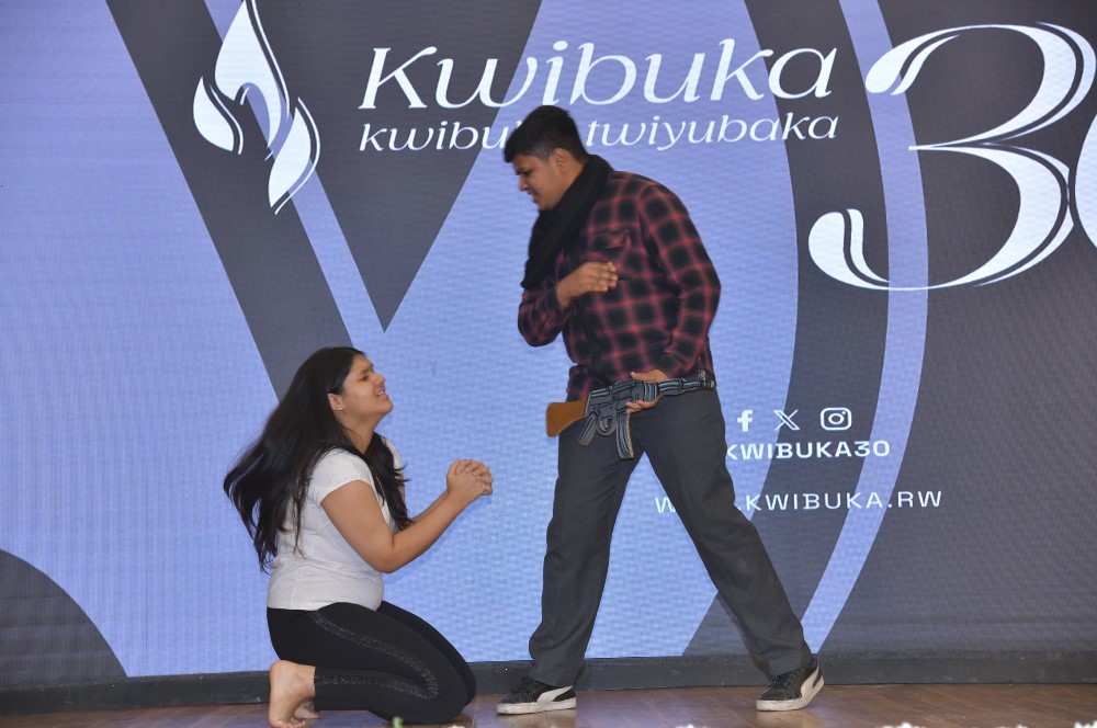 Urubyiruko rwo mu Buhinde rwakinnye umukino ugaruka kuri Jenoside yakorewe Abatutsi