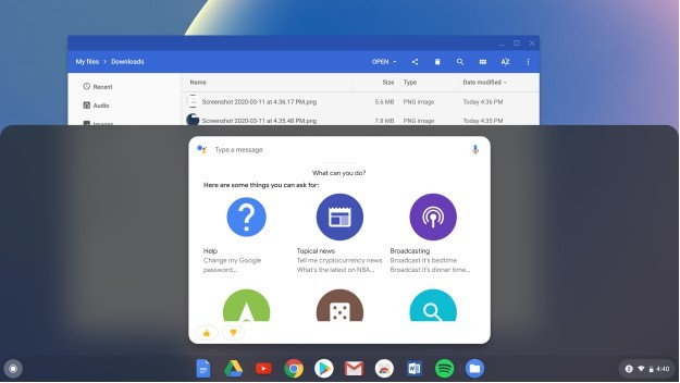 Operating System ya Google Chrome OS izwiho kugira porogaramu nyinshi zifasha abanyeshuri no korohereza abakoresha mudasobwa bwa mbere