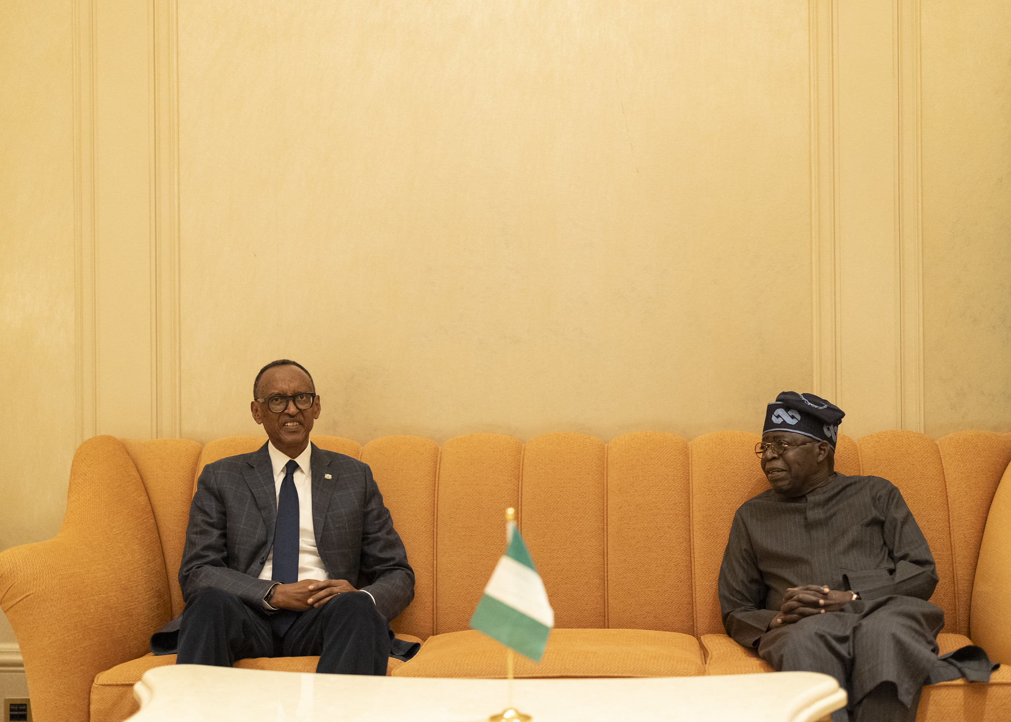Ku wa 13 Mutarama 2025, Perezida Kagame ari i Abu Dhabi yagiranye ibiganiro na mugenzi we Bola Ahmed Tinubu wa Nigeria
