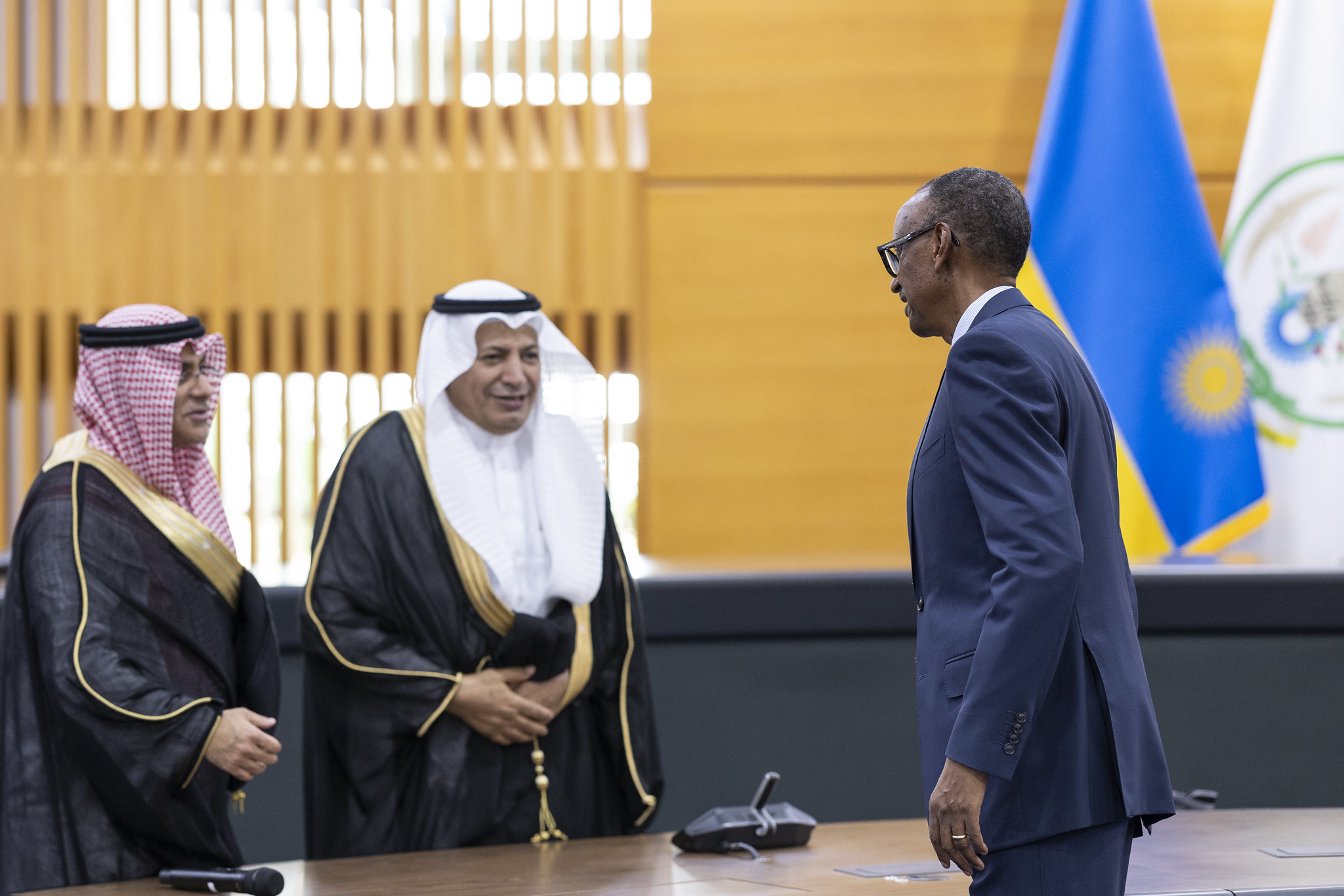 Ku wa 13 Gashyantare, Perezida Kagame yakiriye muri Village Urugwiro abayobozi b’urwego rushinzwe ubucuruzi muri Saudi Arabia