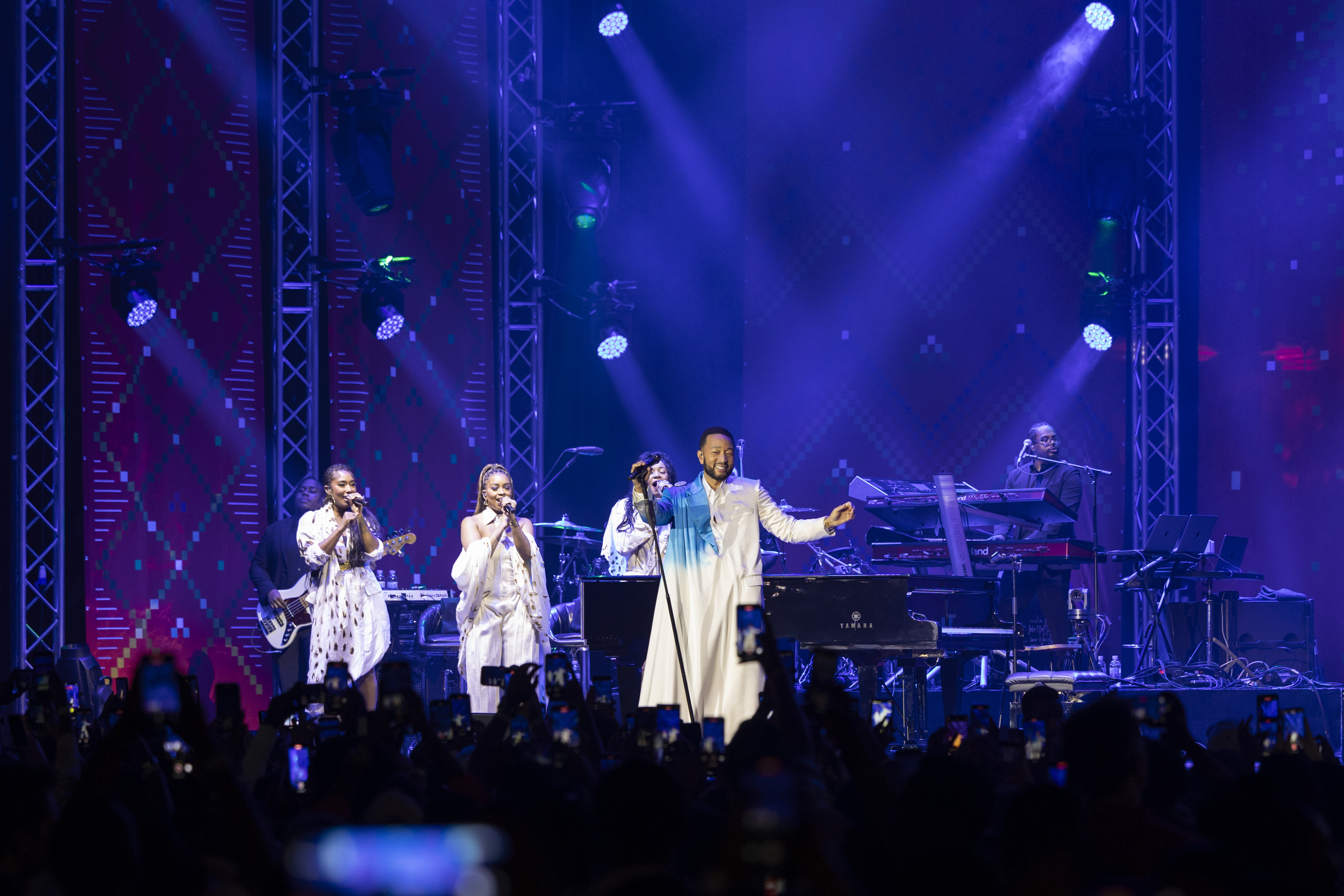 John Legend yataramiye mu Rwanda mu birori bya Move Afrika