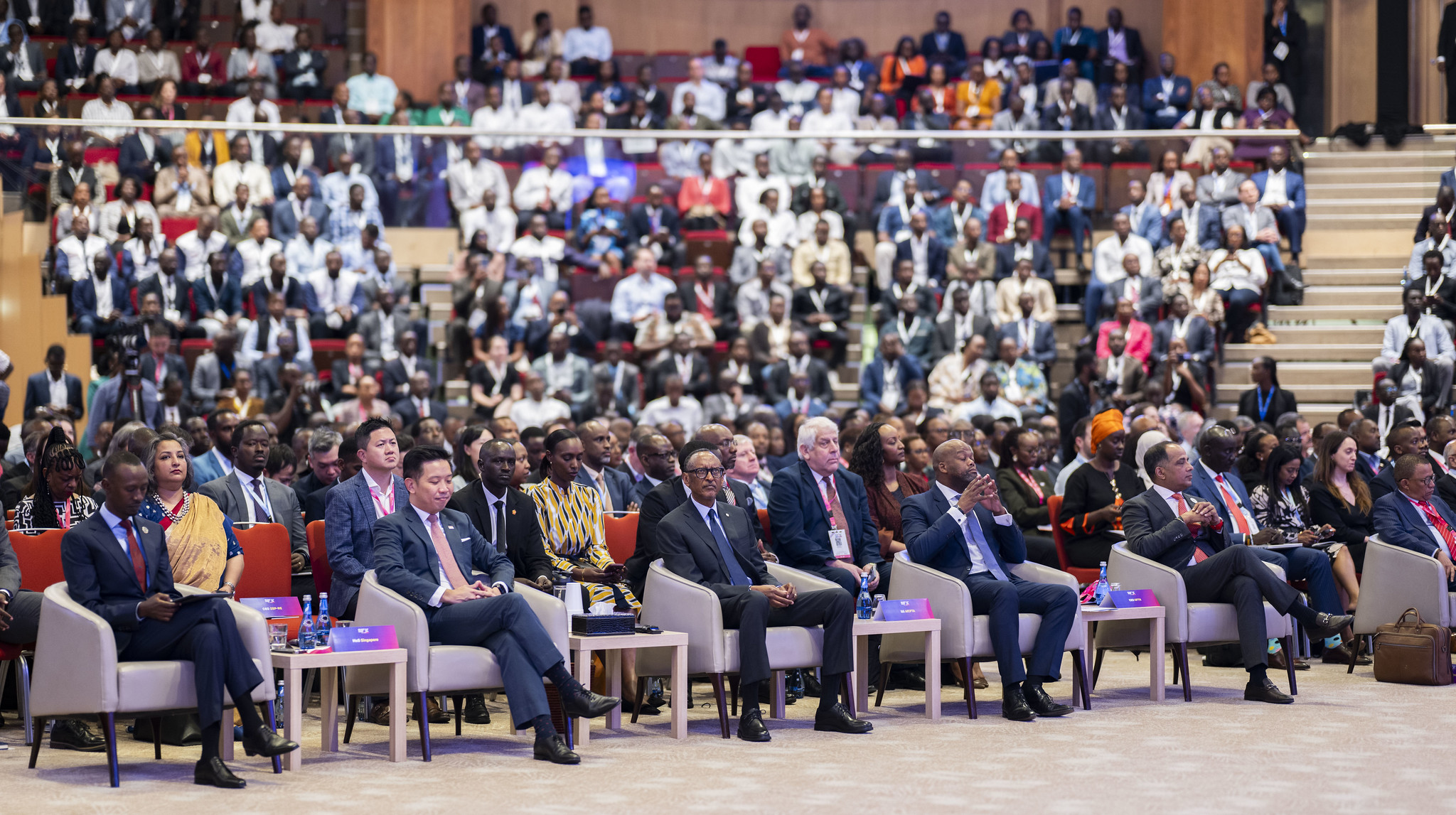Ku wa 25 Gashyantare, Perezida Kagame yitabiriye inama yiga ku bukungu budaheza, Inclusive Fintech Forum