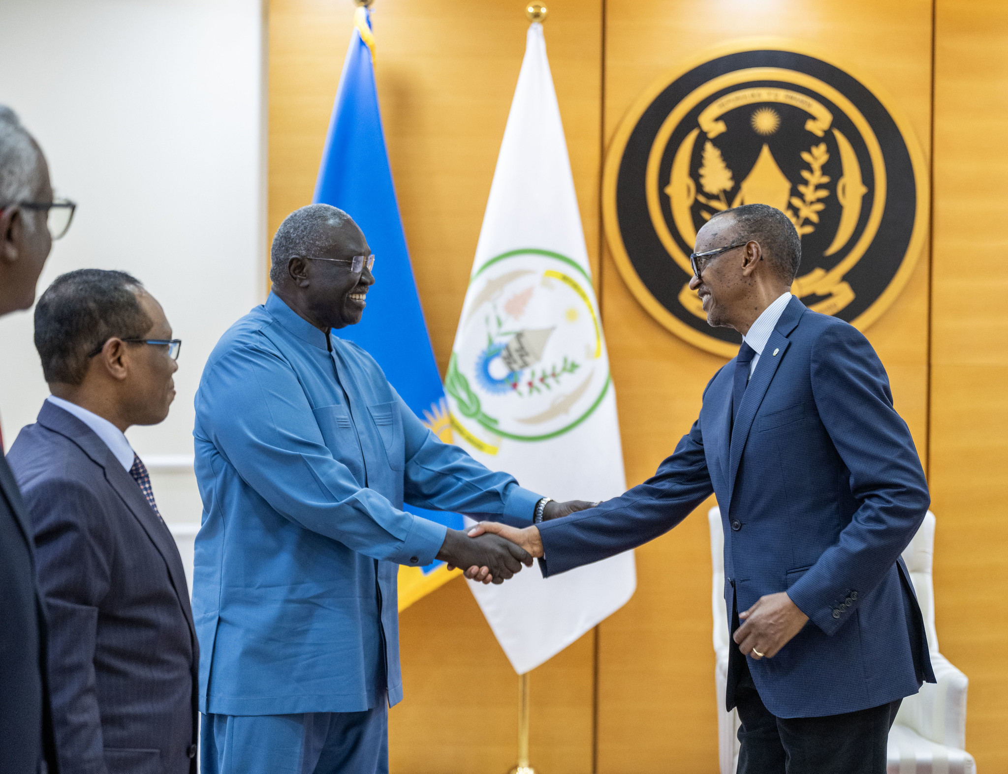 Ku wa 20 Werurwe, Perezida Kagame yahuye na Visi Perezida w’Inama nzibacyuho yari iyoboye Sudani