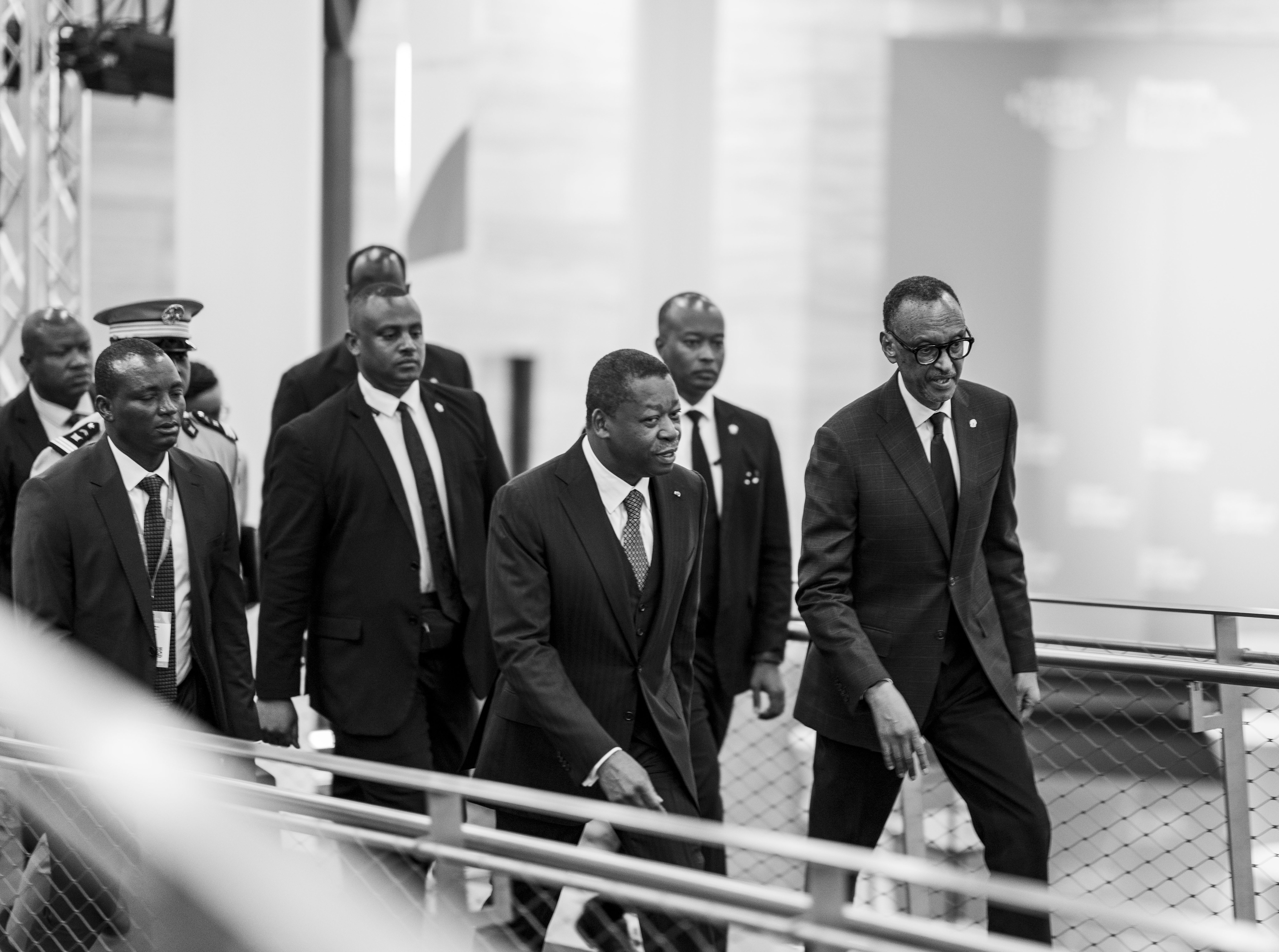 Umukuru w’Igihugu ari kumwe na mugenzi we wa Togo, bitabiriye inama yiga kuri AI yabaye ku wa 3 Mata 2025
