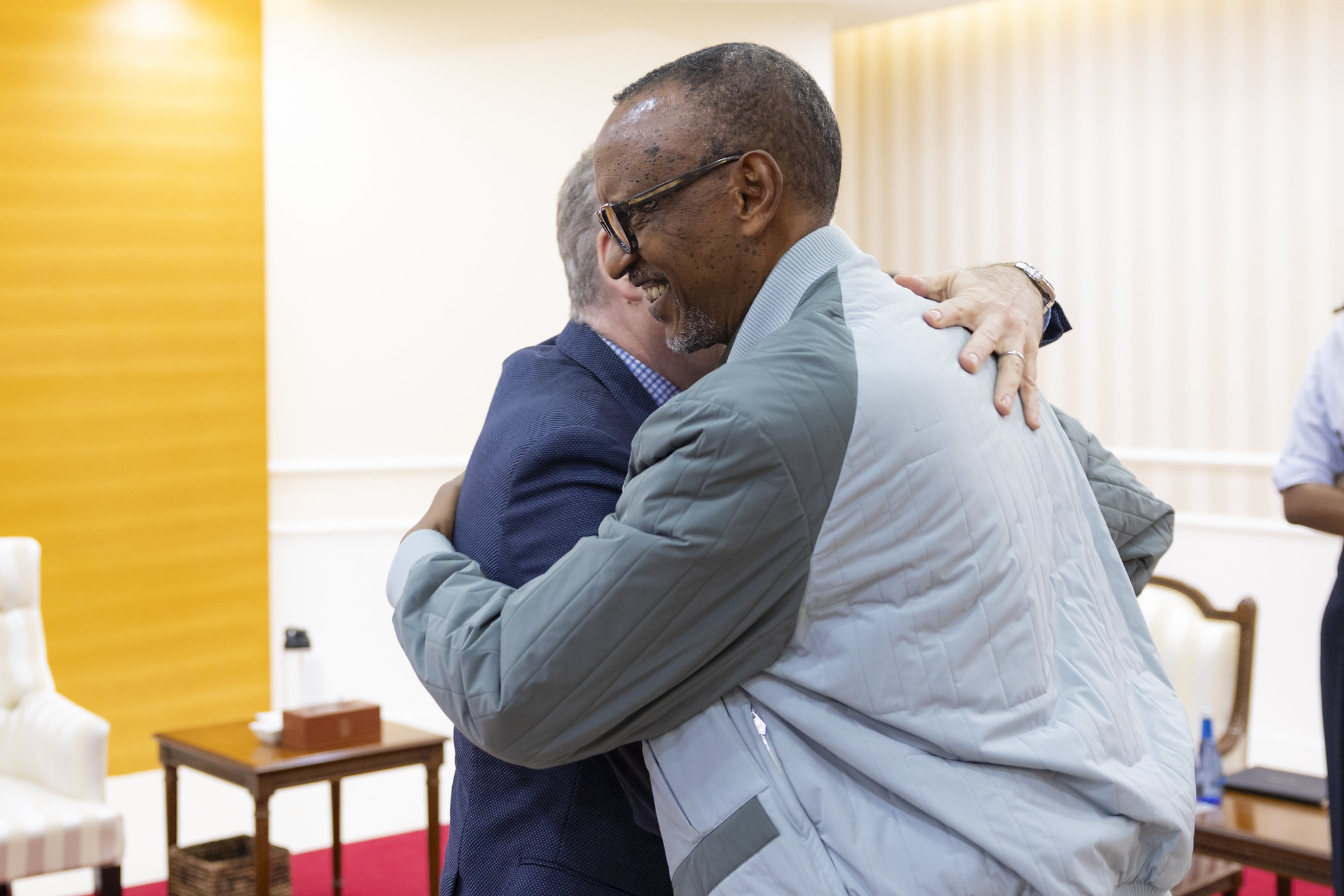 Ku wa 30 Mata, Perezida Kagame yahuye na Shawn McCormick, Umuyobozi wa Trinity Metals