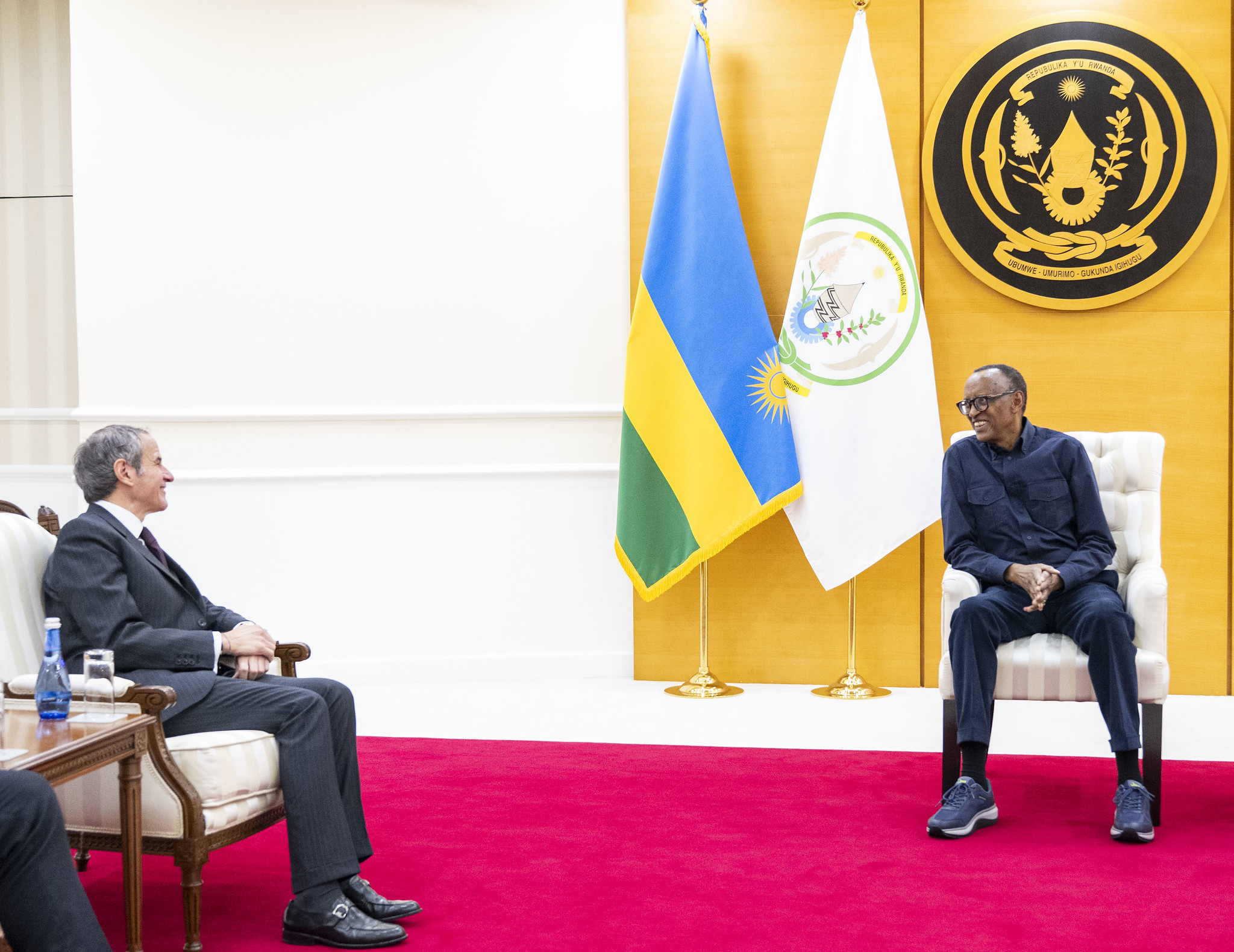 Ku wa 1 Nyakanga, Perezida Paul Kagame yakiriye Umuyobozi w’Urwego rwa Loni rushinzwe kugenzura Itunganywa ry’Ingufu za Nucléaire (IAEA)