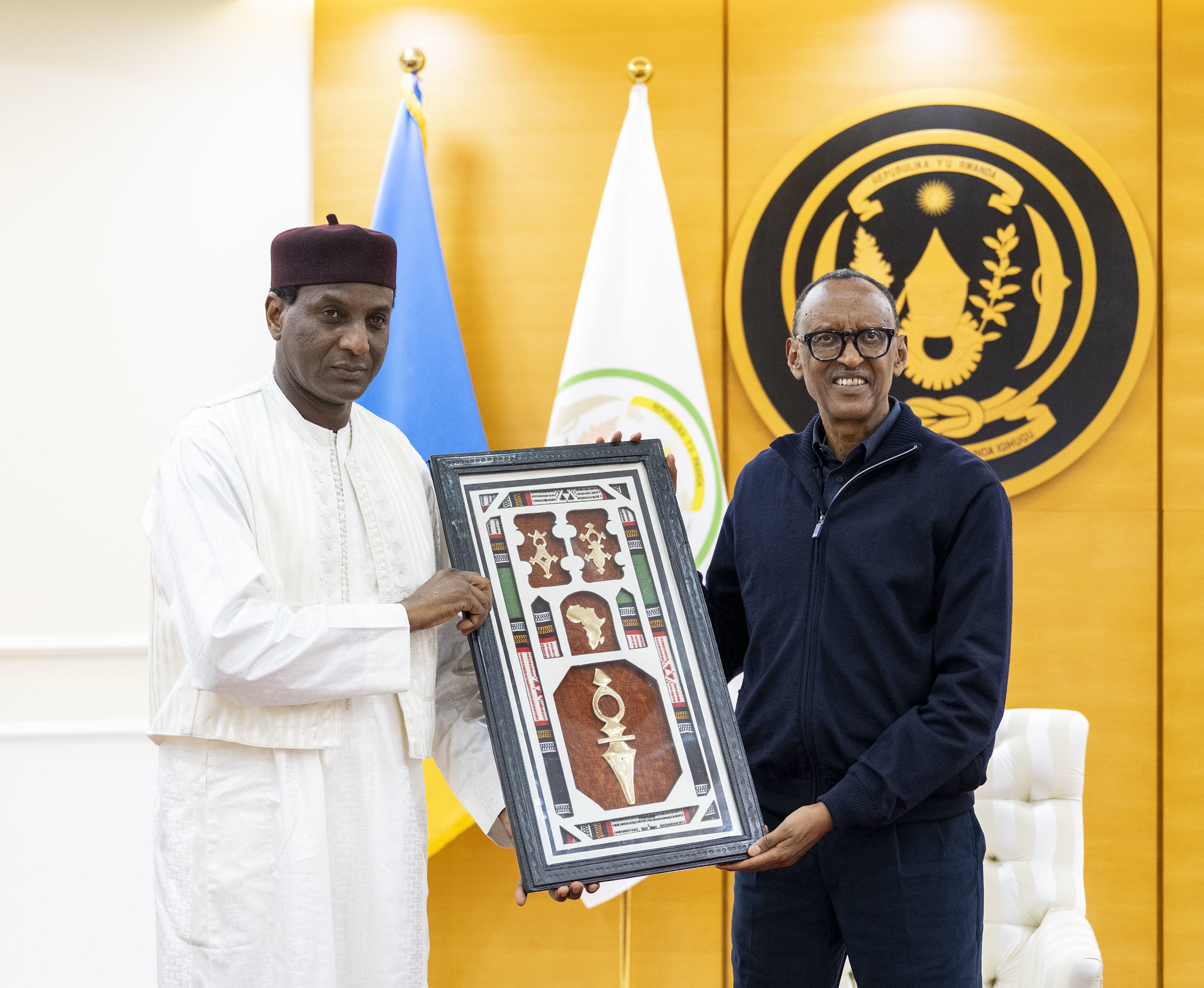 Ku wa 1 Nyakanga, Perezida Kagame yakiriye Minisitiri w'Intebe wa Niger, Ali Mahaman Lamine Zeine