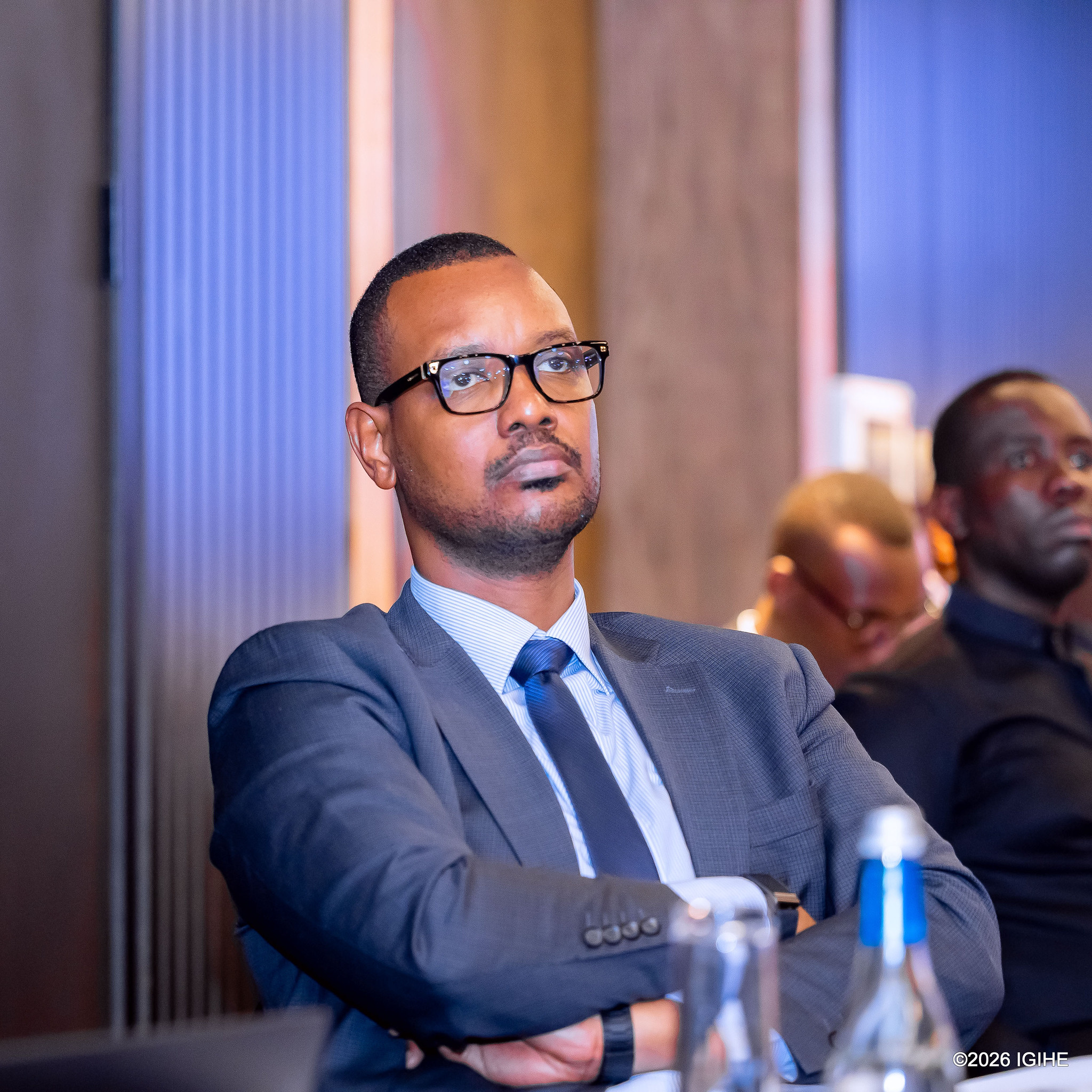 Umuyobozi ushinzwe Ubukungu muri Banki Nkuru y'u Rwanda, Dr. Kalisa Thierry, yari yitabiriye ibi biganiro