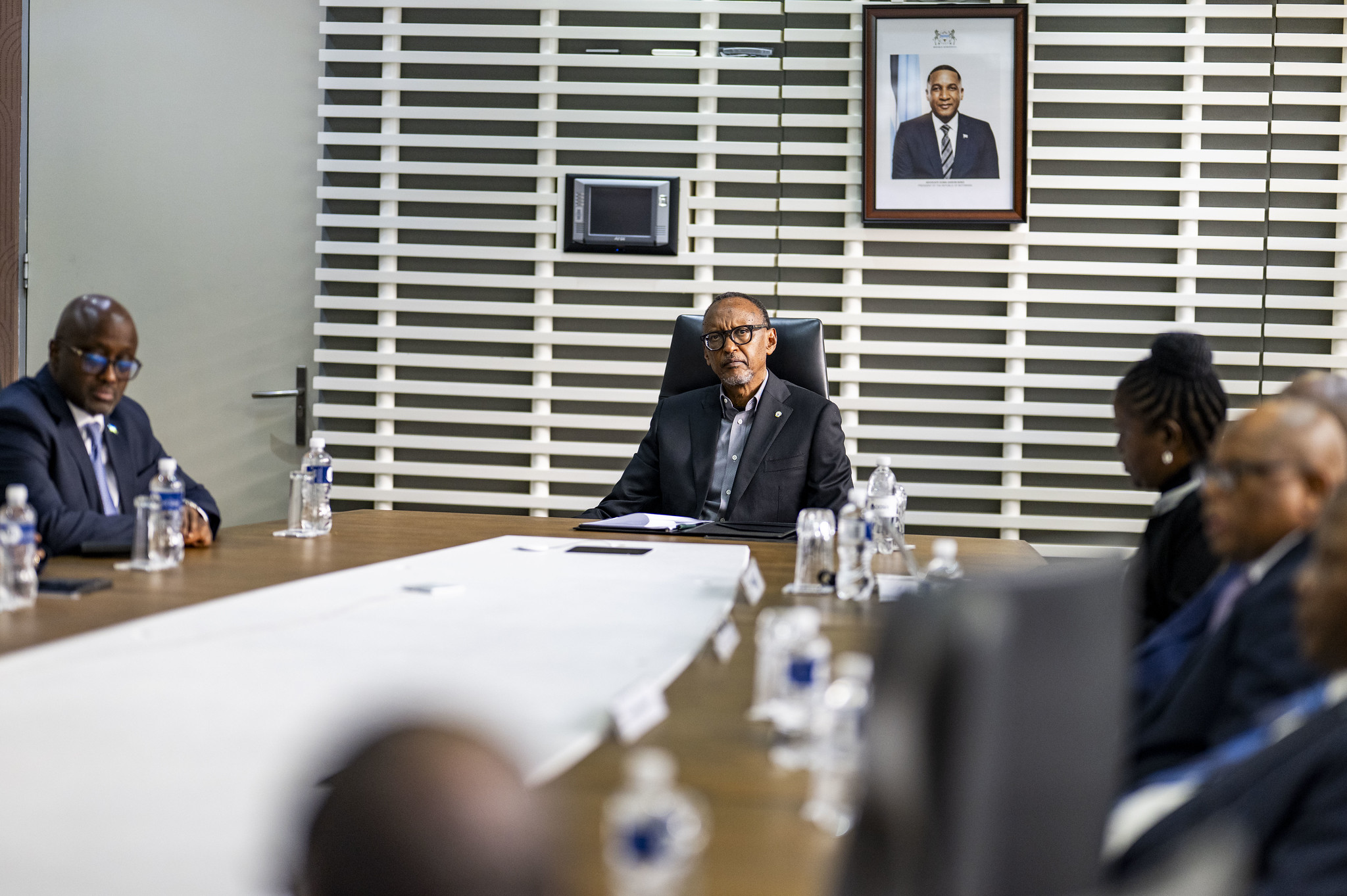 Perezida Kagame yagaragaje ko u Rwanda na Botswana bifitanye isano ikomeye kuko bihuje icyerekezo mu byerekeye imiyoborere
