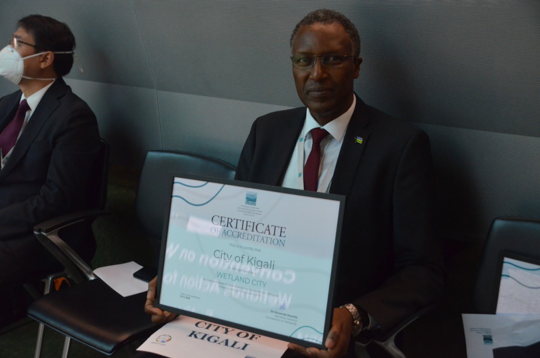 Iki gihembo umujyi wa Kigali wagihawe kubwo kubungabunga ibishanga