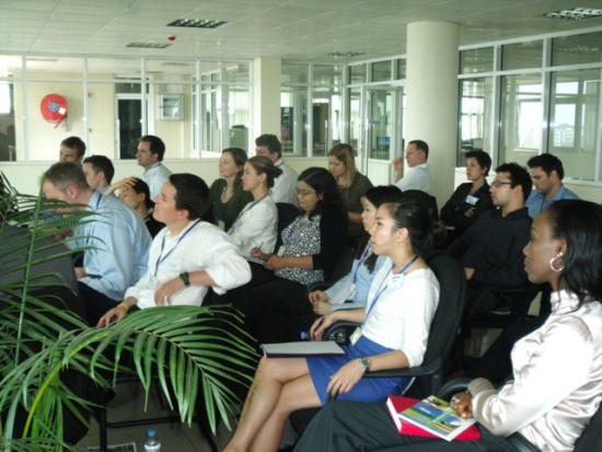 Abanyeshuri ba Wharton Business School mu kiganiro na RDB