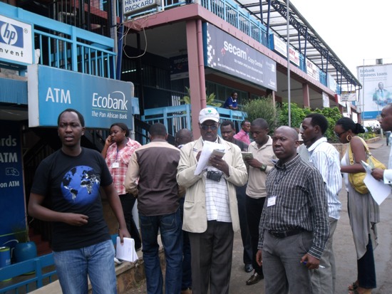 Abari mu iki gikorwa bagaragaza ibikorwa byo mu nzu ya KBC