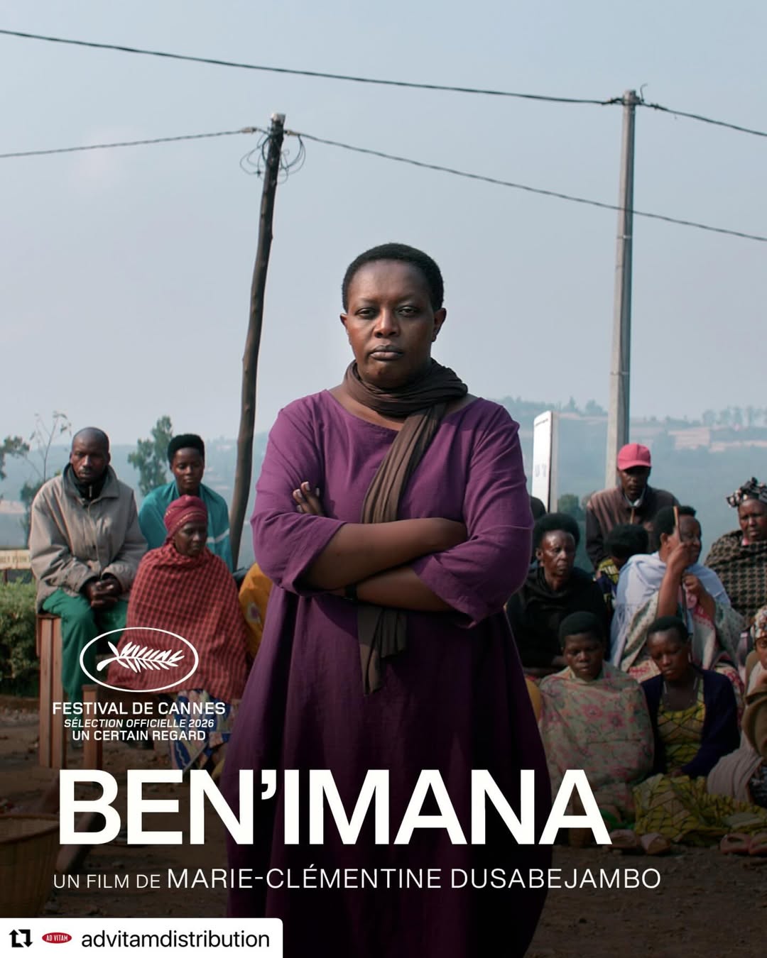 Filimi Ben'Imana yabaye iya mbere yayobowe n'Umunyarwanda yatoranyijwe muri Festival de Cannes yo mu Bufaransa
