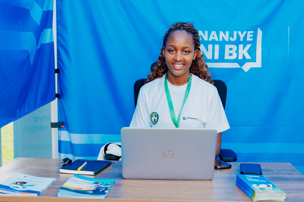 Abakozi ba BK General Insurance biteguye kwakira ababagana bakaba serivise ibanogeye