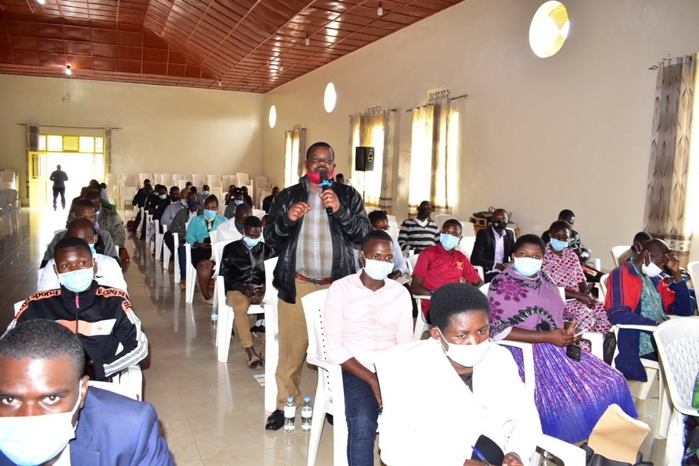 Abitabiriye icyo gikorwa bahawe umwanya wo gutanga ibitekerezo