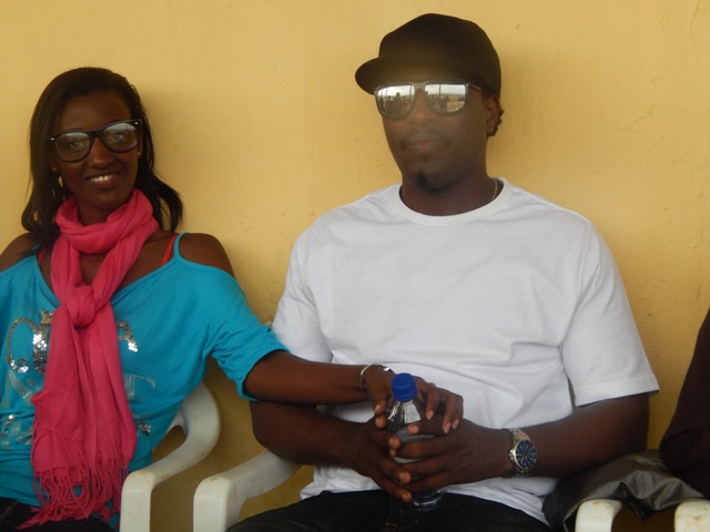 Alpha Rwirangira ari kumwe n'umukunzi we i Rwinkwavu