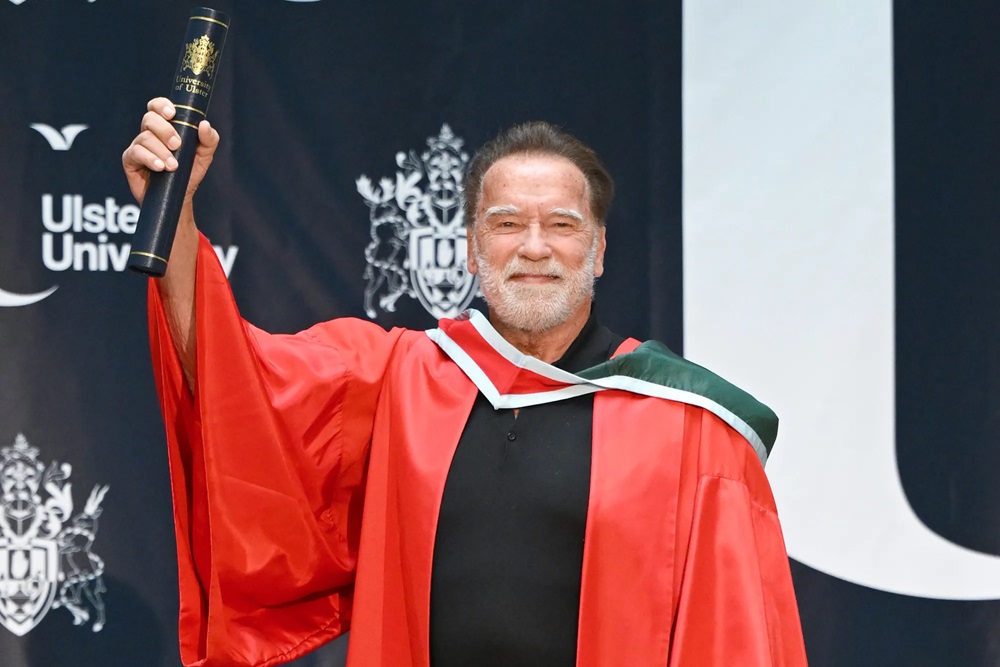 Arnold Schwarzenegger yahawe impamyabumenyi y’Ikirenga y’icyubahiro