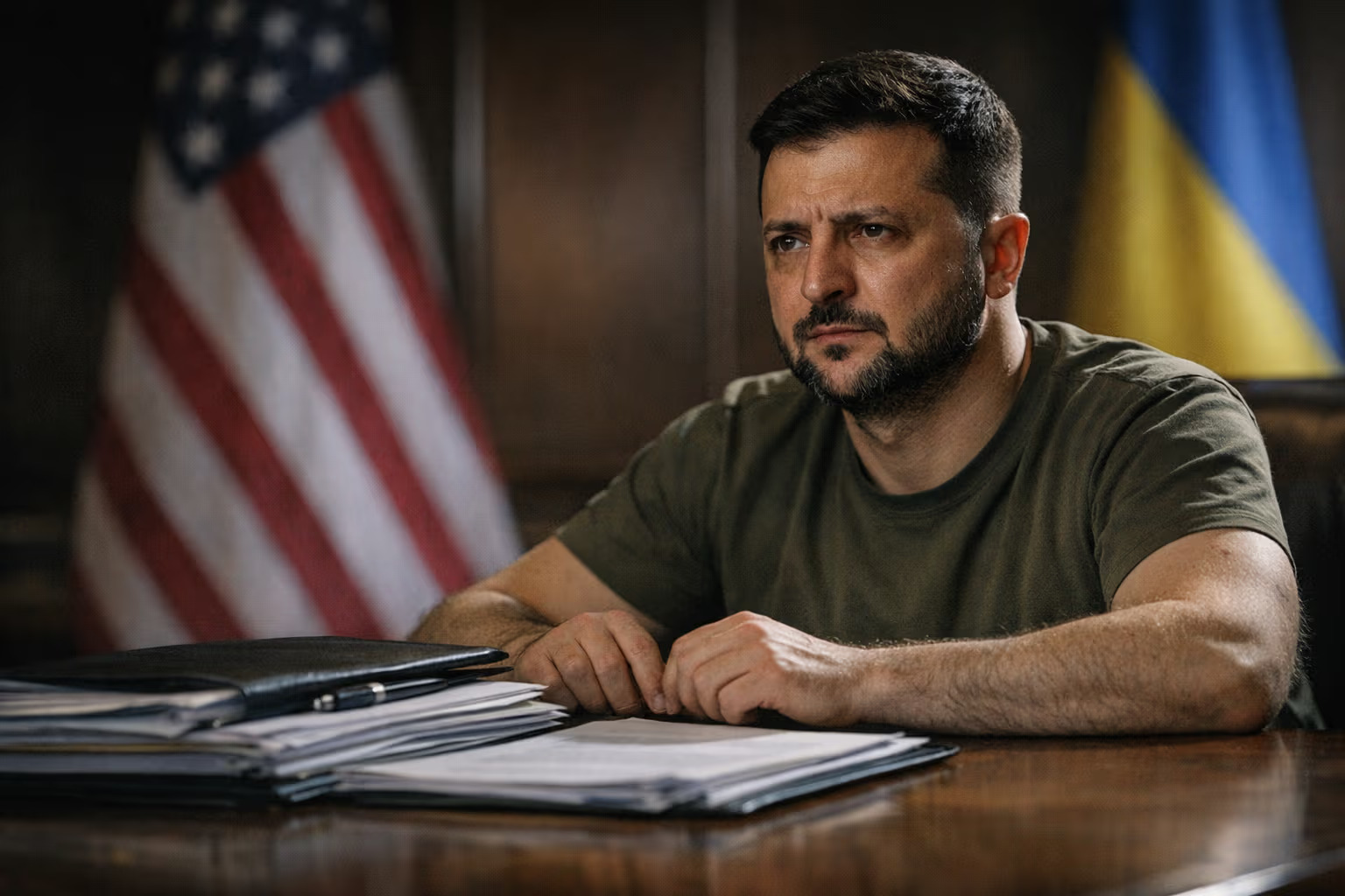 Zelenskyy yemeje ko bamaze gutunganya umushinga wa Amerika wo guhagarika intambara