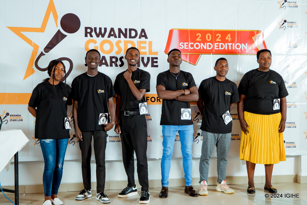 Banejejwe no gukomeza mu cyiciro gikurikiyeho cya  Rwanda Gospel Stars Live