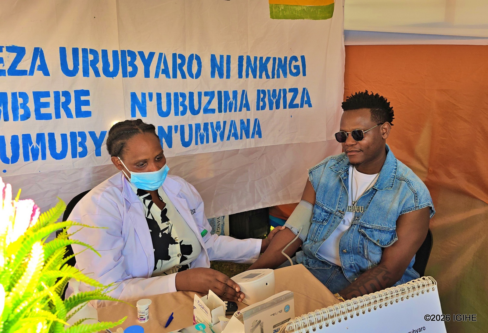 Bruce Melodie bamupimye indwara zitandura ngo barebe uko ubuzima bwe buhagaze