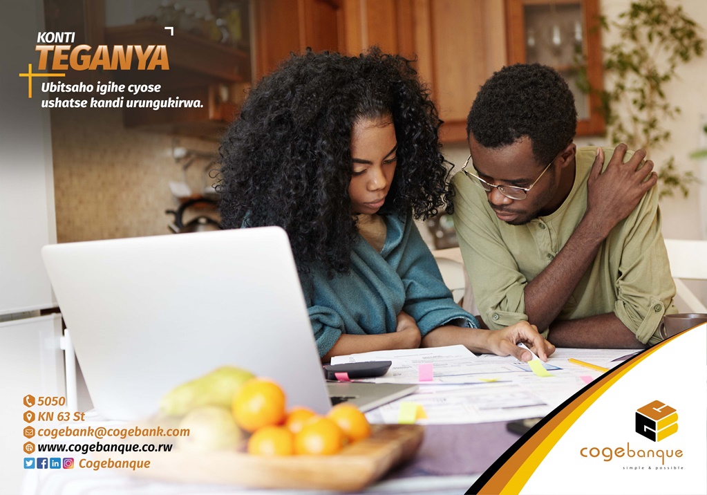 Kuri Konti Teganya, hashyirwaho amafaranga ayo ariyo yose ndetse uyibikijeho ahabwa inyungu