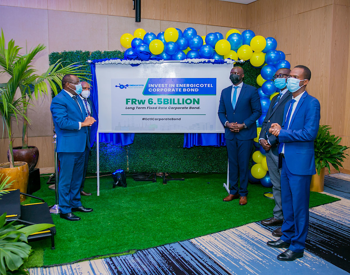 Mu 2021 Energicotel yashyize ku isoko impapuro mpeshamwenda zihwanye na miliyari 6,5 Frw