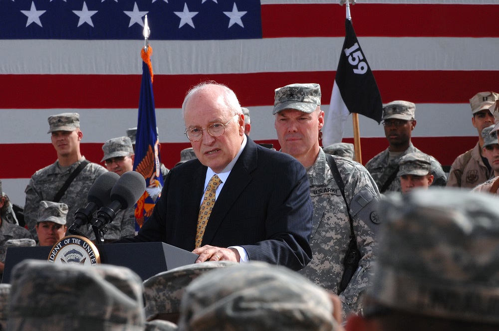 Cheney yapfuye aticuza intambara Amerika yashoje kuri Iraq