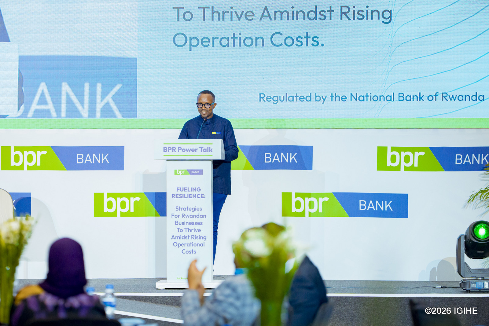 Umuyobozi ushinzwe Imari muri BPR Bank Rwanda PLC, Vincent Ngirikiringo yamaze impungenge abacuruza ibikomoka kuri peteroli badafite igishoro gihagije