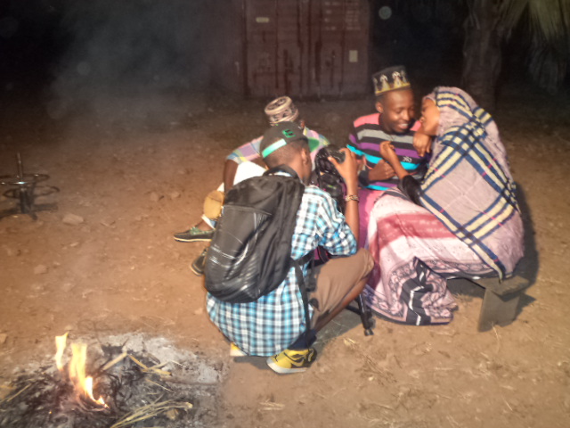 Ku gicaniro IBAlab afata amashusho y'indirimbo "Ako Kantu" ya Kamichi
