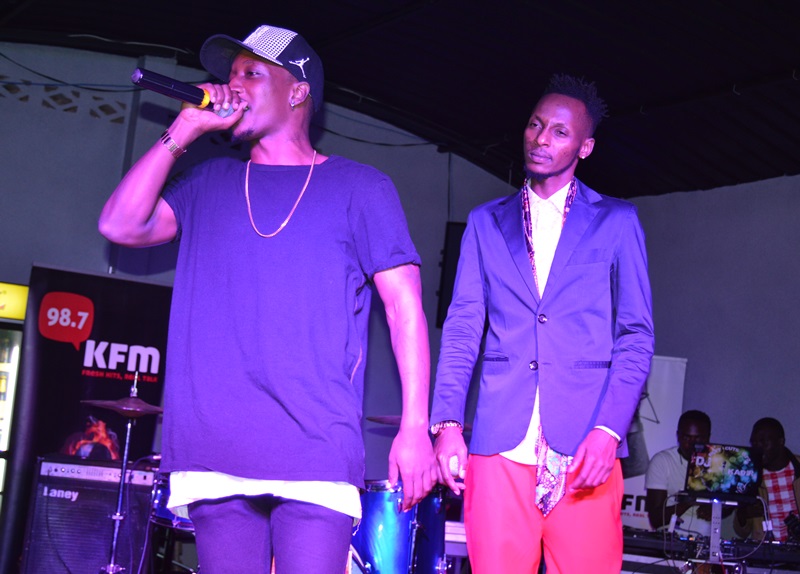 Nizzo wiyita 'Kaboss' ni we mu bagize Urban Boyz waje gufasha Kid Gaju