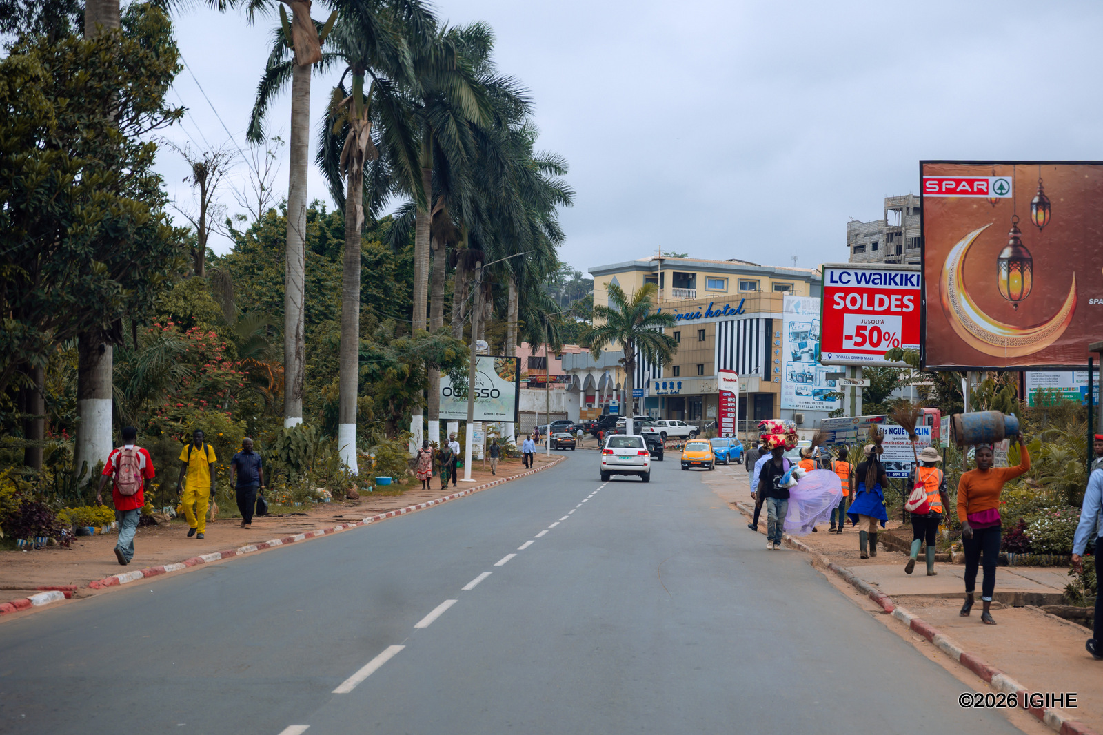 Ibice bimwe na bimwe by'umujyi bikorwamo isuku uretse ko ari gahunda idahoraho buri munsi