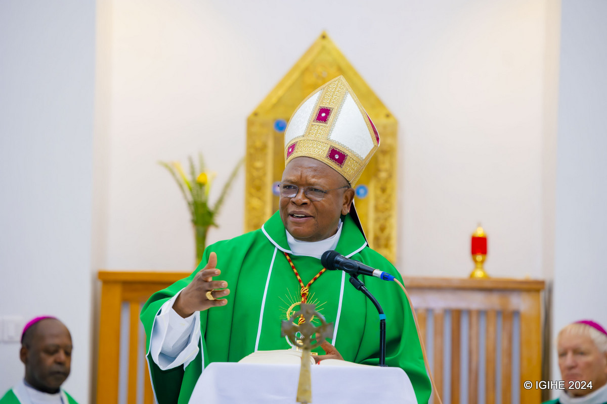 Cardinal Ambongo yavuze ko ari ihame gukorera inama i Kigali kubera indi ya SECAM izahabera mu 2025