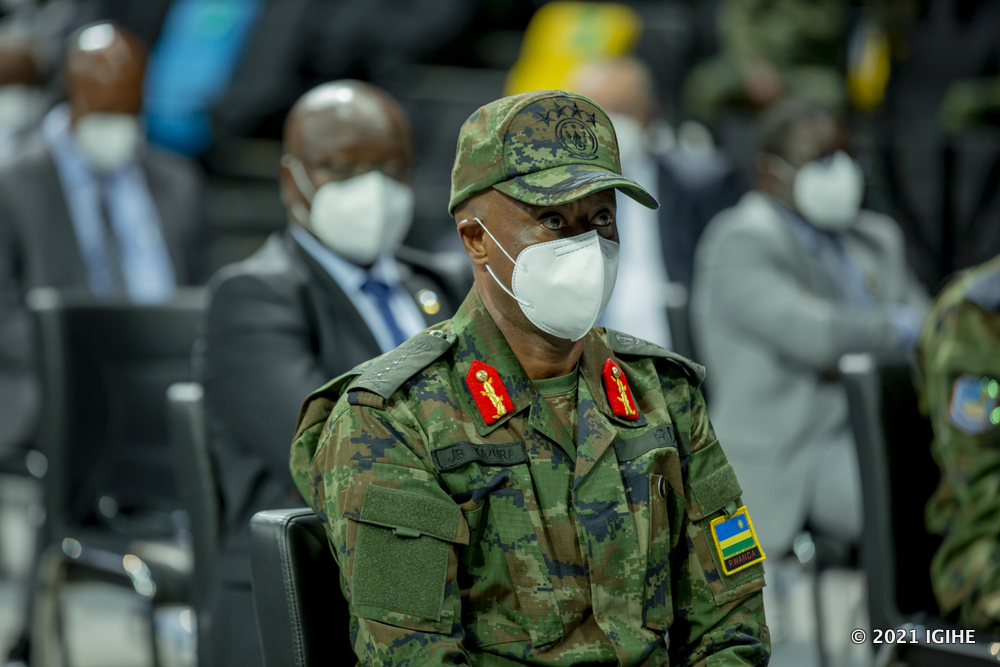 Umugaba Mukuru w'Ingabo z'u Rwanda, Gen Jean Bosco Kazura, na we yitabiriye uyu muhango