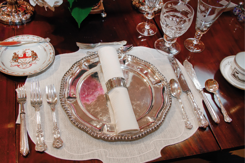 Formal setting ni imitegurire igenewe amafunguro menshi kandi yose yateguriwe ibikoresho uza gukoresha