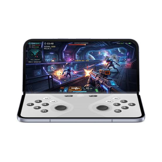Kuri telefoni zihina hari uburyo bushya bwo gukina imikino bugabanya screen mo kabiri [50/50 layout] ku buryo igice kimwe kizajya giharirwa ‘gamepad’ yifashishwa mu mikino