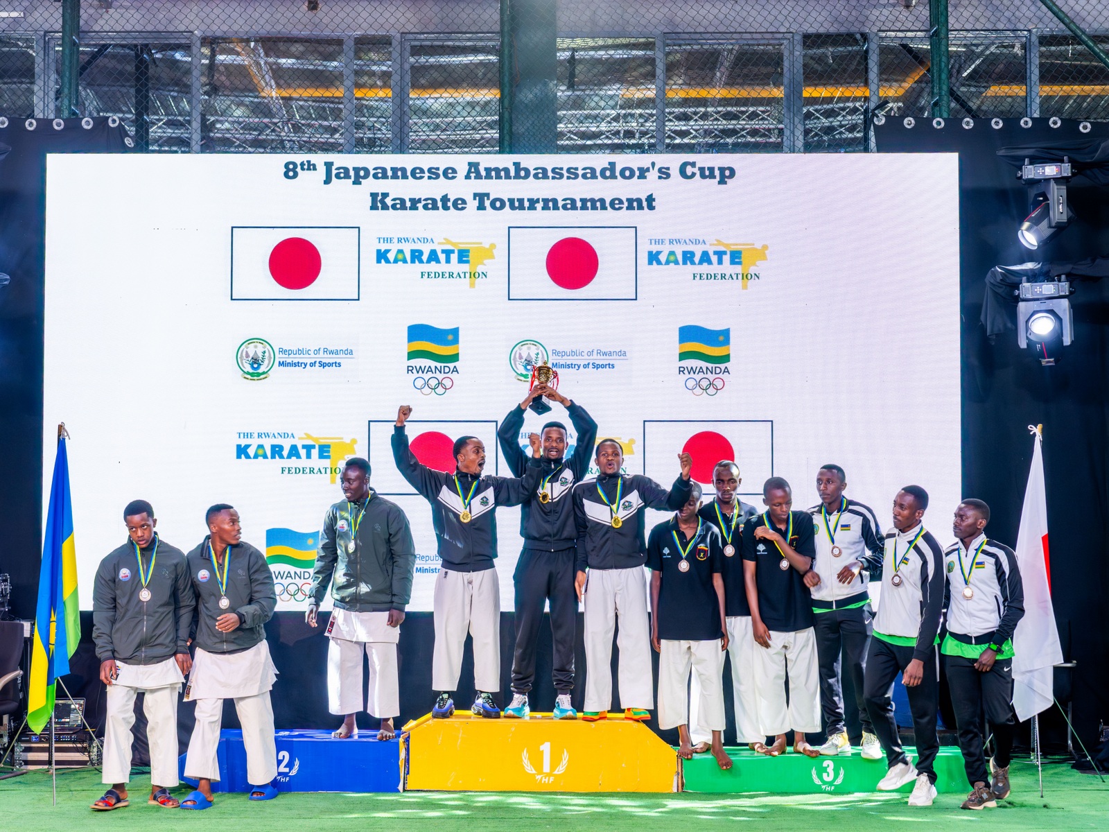 Minisiteri y'Ingabo yashimye umusanzu w'abakinnyi bayo mu iterambere rya Karate
