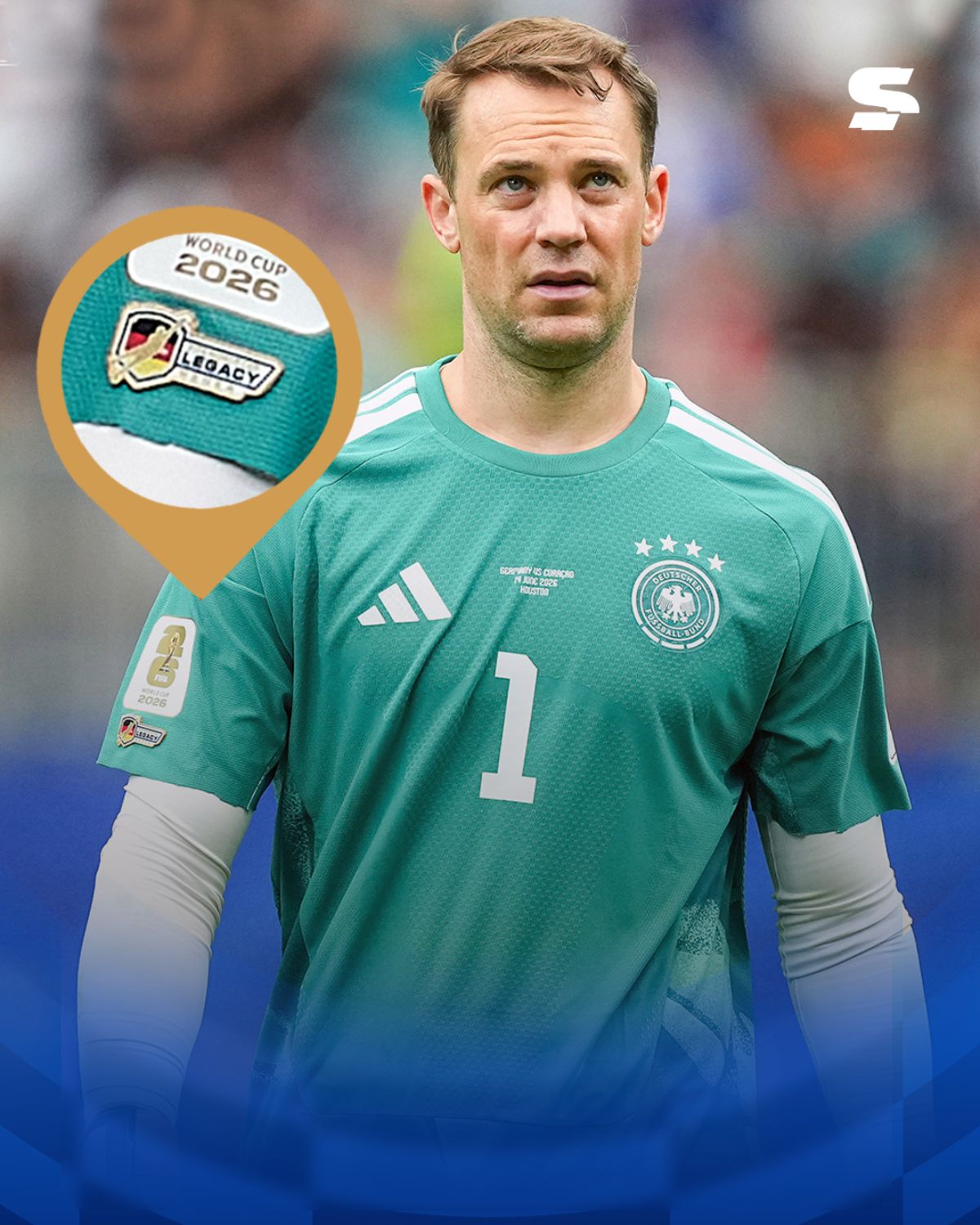 Manuel Neuer afite ikirango cyo kuba umunyezamu mwiza, icyo kuba yaregukanye Igikombe cy'Isi n'icyo kuba yarakibayemo umunyezamu mwiza