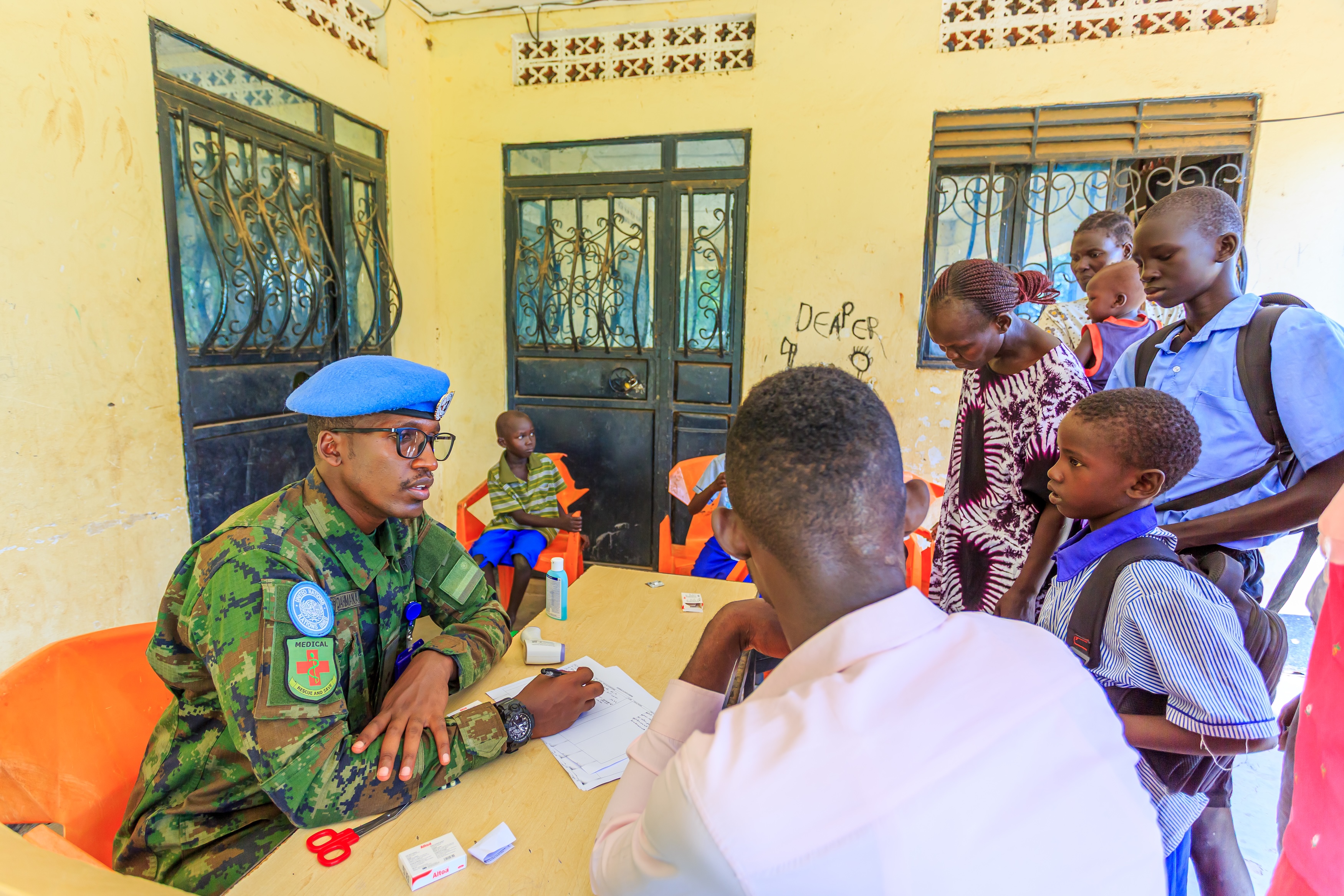 Ingabo z'u Rwanda zatanze serivisi z'ubuzima ku buntu